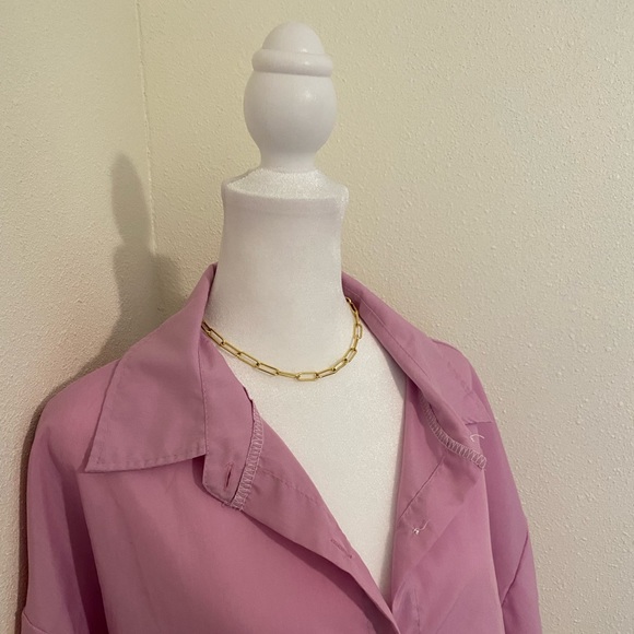 Storets Pink Button Down Top - Picture 8 of 12